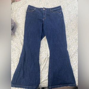 High-Rise Relaxed Flare Jeans